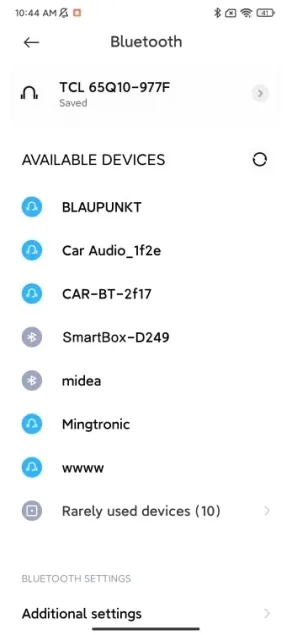 Activez Bluetooth + Wi‑Fi