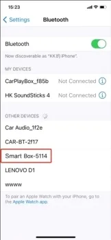 Activez Bluetooth + Wi‑Fi